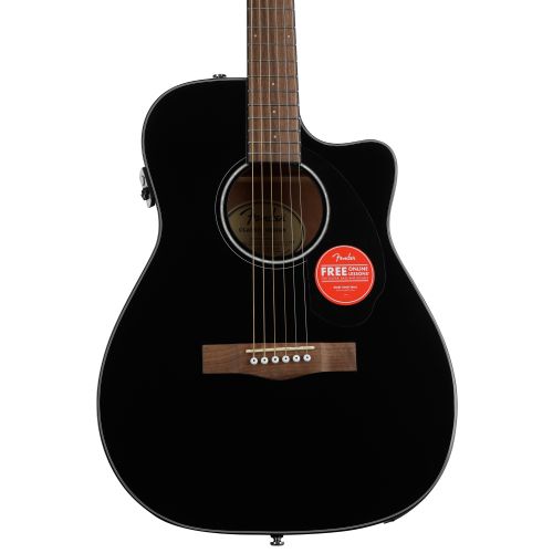  Fender CC-60SCE Acoustic-electric Guitar - Black