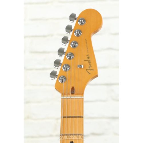  Fender American Ultra Stratocaster HSS - Texas Tea with Maple Fingerboard