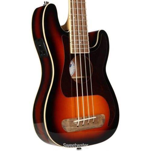  Fender Fullerton Precision Bass Uke - 3-Color Sunburst