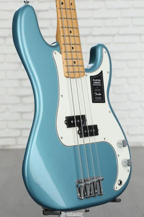  Fender Player Precision Bass - Tidepool with Maple Fingerboard Demo