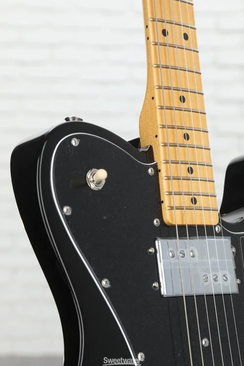  Fender American Vintage II 1977 Telecaster Custom Electric Guitar - Black