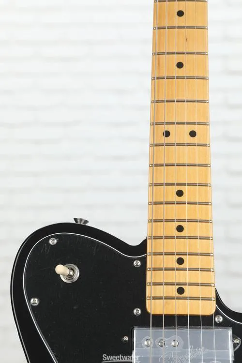  Fender American Vintage II 1977 Telecaster Custom Electric Guitar - Black