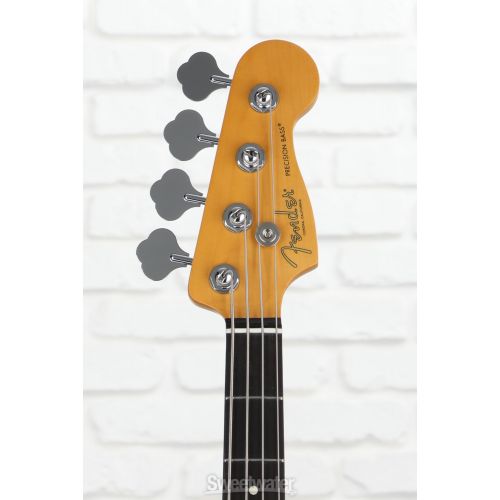  Fender American Professional II Precision Bass - Mystic Surf Green with Rosewood Fingerboard Demo