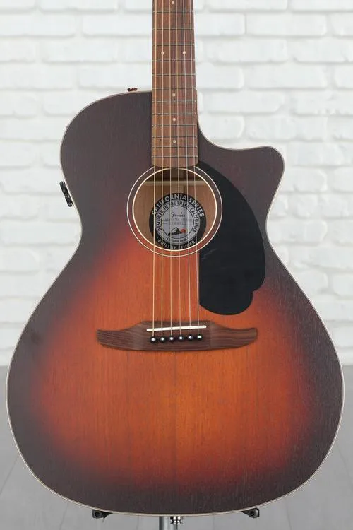  Fender Newporter Special Acoustic-electric Guitar - Honey Burst