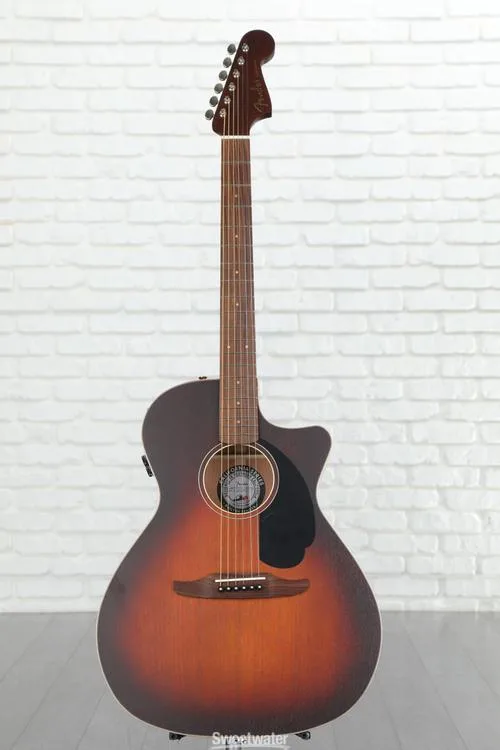  Fender Newporter Special Acoustic-electric Guitar - Honey Burst