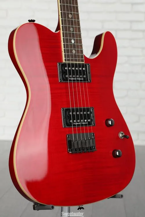  Fender Special Edition Custom Telecaster FMT HH - Crimson Red Transparent