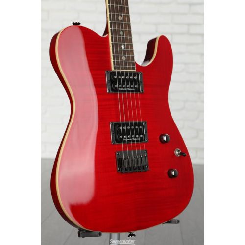  Fender Special Edition Custom Telecaster FMT HH - Crimson Red Transparent