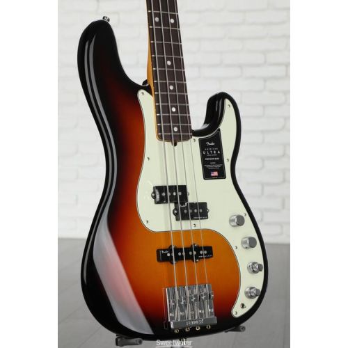  Fender American Ultra Precision Bass - Ultraburst with Rosewood Fingerboard Demo