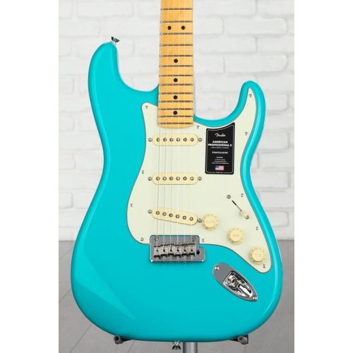  Fender American Professional II Stratocaster - Miami Blue with Maple Fingerboard