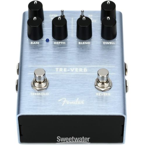  Fender Tre-Verb Tremolo/Reverb Pedal