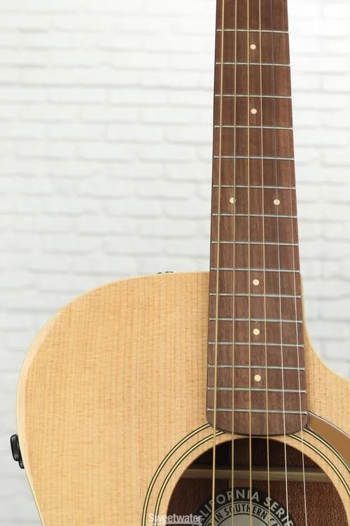  Fender Newporter Player Acoustic-electric Guitar - Natural Sapele