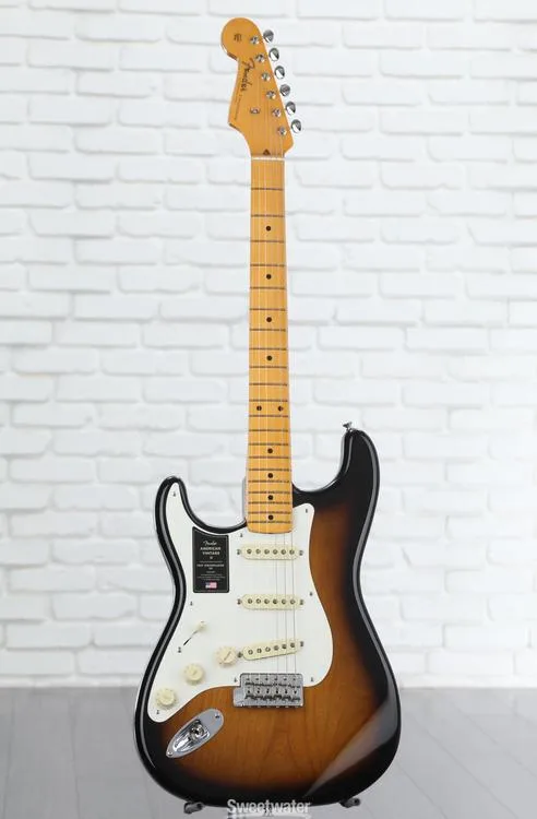  Fender American Vintage II 1957 Stratocaster Left-handed Electric Guitar - 2-color Sunburst