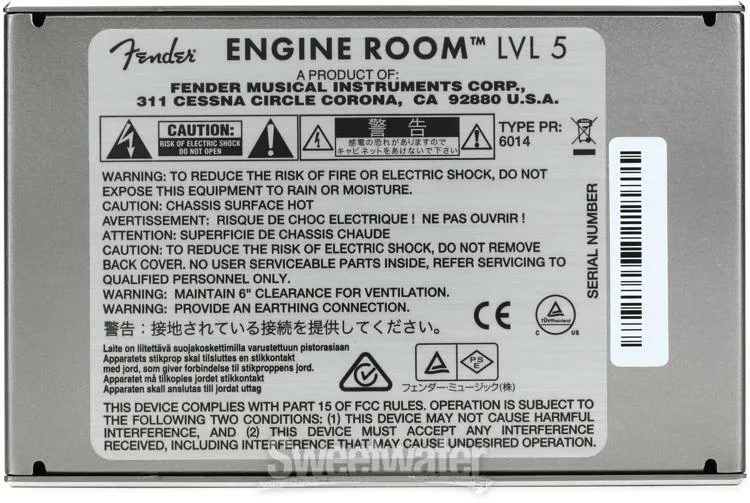  Fender Engine Room LVL5 5-output Isolated Power Supply