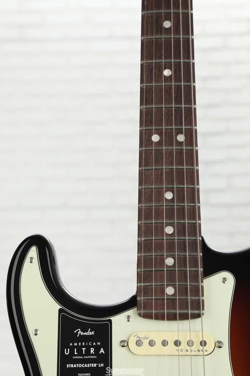  Fender American Ultra Stratocaster Left-handed - Ultraburst with Rosewood Fingerboard Demo