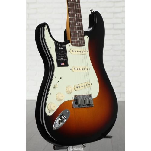  Fender American Ultra Stratocaster Left-handed - Ultraburst with Rosewood Fingerboard Demo