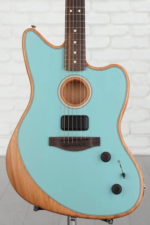 Fender Acoustasonic Player Jazzmaster Acoustic-electric Guitar - Ice Blue