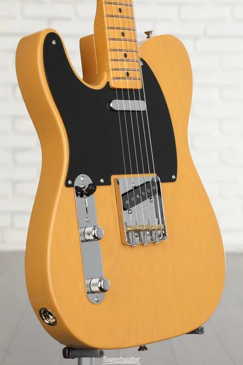  Fender American Vintage II 1951 Telecaster Left-handed Electric Guitar - Butterscotch Blonde Demo