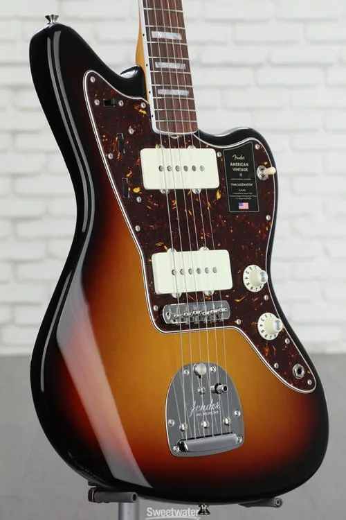  Fender American Vintage II 1966 Jazzmaster Electric Guitar - 3-tone Sunburst