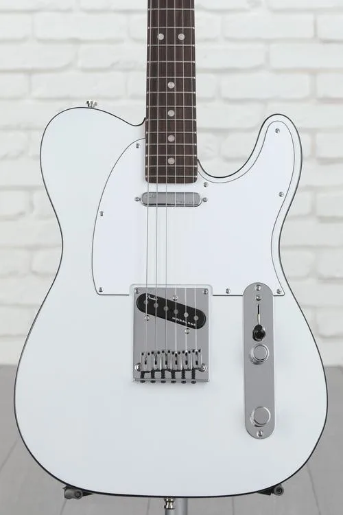 Fender American Ultra Telecaster - Arctic Pearl with Rosewood Fingerboard Demo