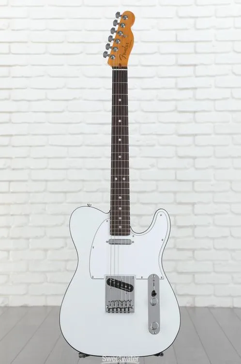  Fender American Ultra Telecaster - Arctic Pearl with Rosewood Fingerboard Demo