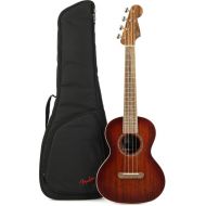 Fender Rincon Tenor Acoustic-electric Ukulele - Aged Cognac Burst