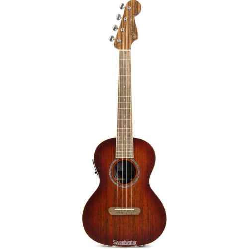  Fender Rincon Tenor Acoustic-electric Ukulele - Aged Cognac Burst