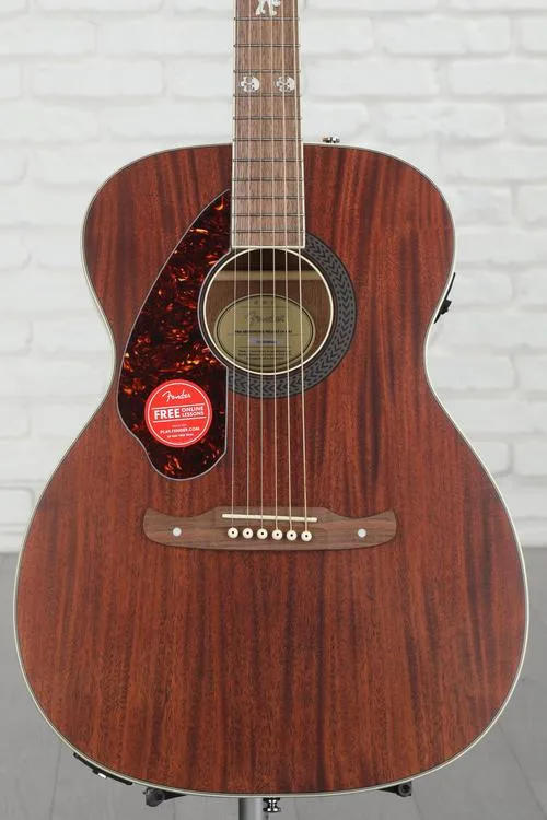  Fender Tim Armstrong Hellcat, Left-Handed Acoustic-Electric Guitar - Natural with Walnut Fingerboard