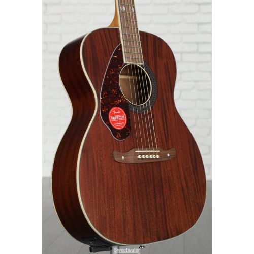  Fender Tim Armstrong Hellcat, Left-Handed Acoustic-Electric Guitar - Natural with Walnut Fingerboard