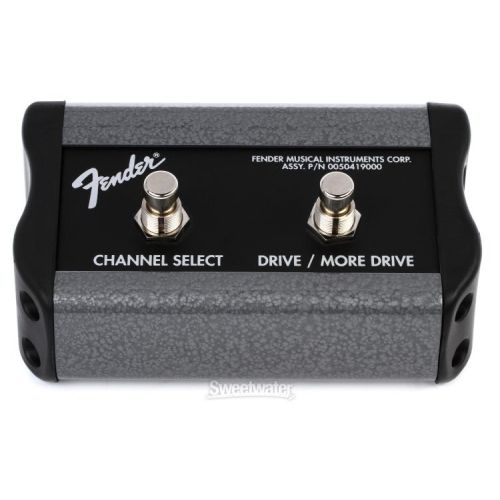  Fender 2-button Channel/Drive/More Drive Footswitch