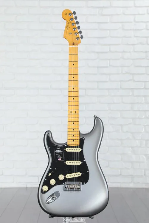  Fender American Professional II Stratocaster Left-handed - Mercury with Maple Fingerboard