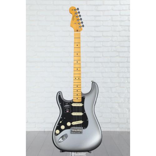  Fender American Professional II Stratocaster Left-handed - Mercury with Maple Fingerboard