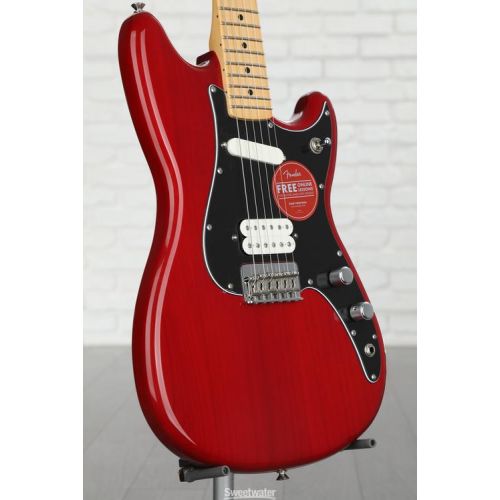  Fender Player Duo-Sonic HS - Crimson Red Transparent