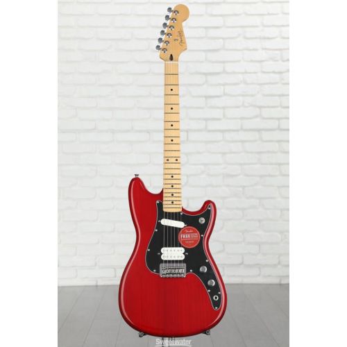  Fender Player Duo-Sonic HS - Crimson Red Transparent