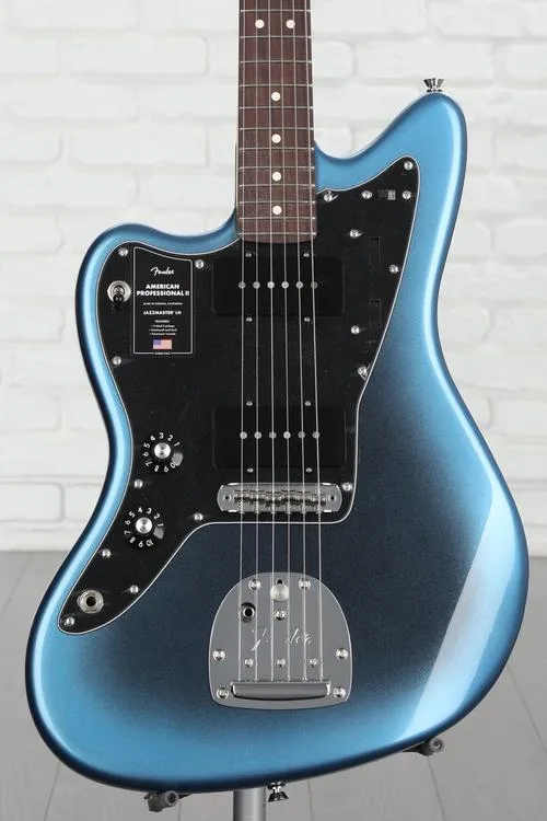 Fender American Professional II Jazzmaster Left-handed - Dark Night with Rosewood Fingerboard Demo