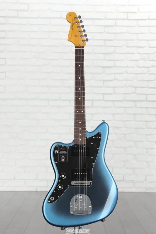  Fender American Professional II Jazzmaster Left-handed - Dark Night with Rosewood Fingerboard Demo