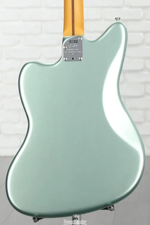  Fender American Professional II Jazzmaster - Mystic Surf Green with Maple Fingerboard
