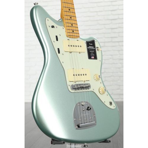  Fender American Professional II Jazzmaster - Mystic Surf Green with Maple Fingerboard