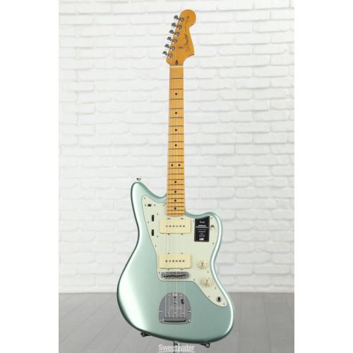  Fender American Professional II Jazzmaster - Mystic Surf Green with Maple Fingerboard