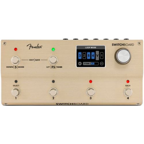  Fender Switchboard Effects Operator with Expression Pedal