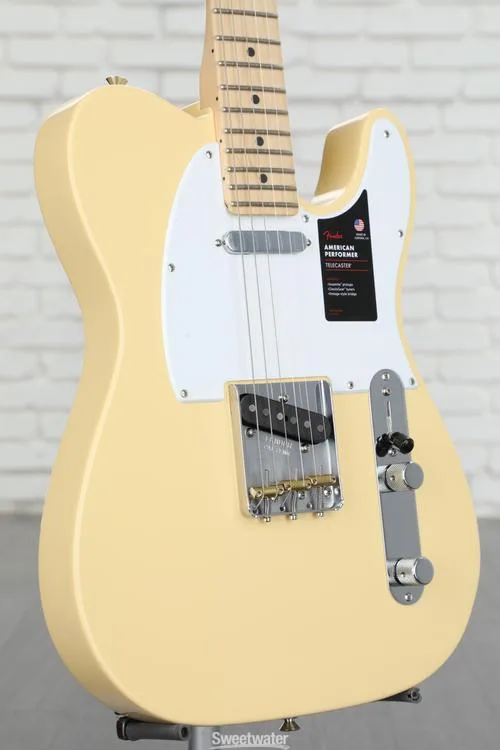  Fender American Performer Telecaster - Vintage White with Maple Fingerboard