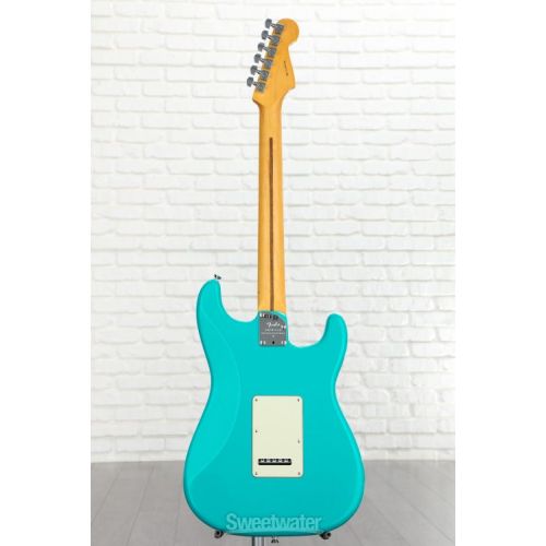  Fender American Professional II Stratocaster Left-handed - Miami Blue with Rosewood Fingerboard