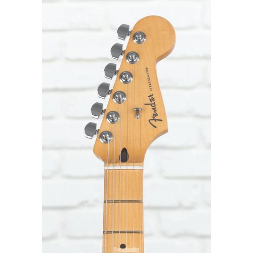  Fender Player Plus Stratocaster Electric Guitar - Olympic Pearl with Maple Fingerboard