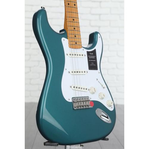  Fender Vintera II '50s Stratocaster Electric Guitar - Ocean Turquoise with Maple Fingerboard