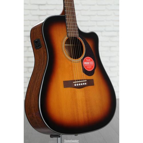  Fender CD-140SCE Dreadnought Acoustic-Electric Guitar - Sunburst