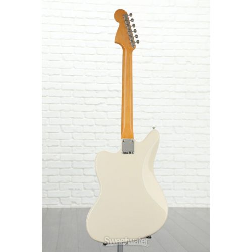  Fender Johnny Marr Jaguar - Olympic White with Rosewood Fingerboard