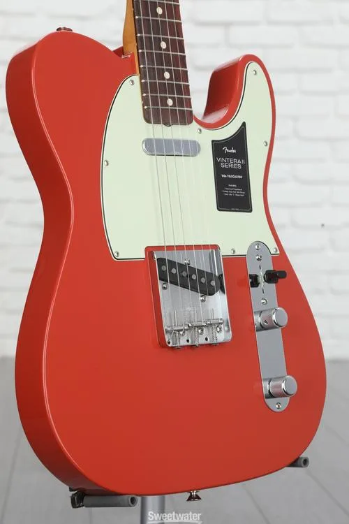  Fender Vintera II '60s Telecaster Electric Guitar - Fiesta Red