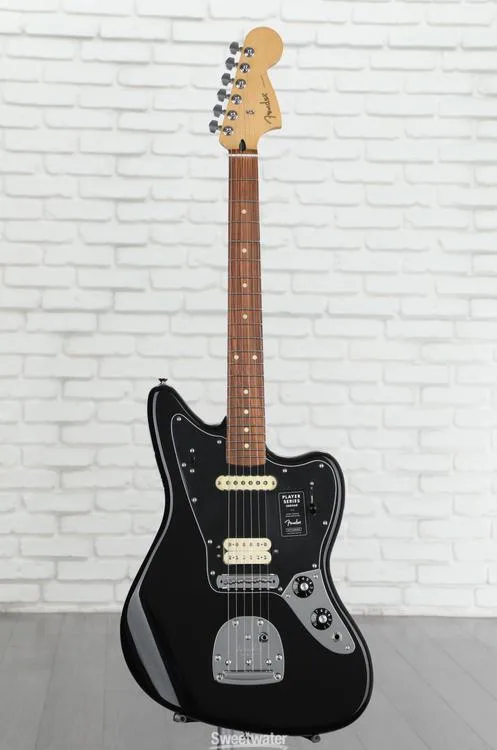  Fender Player Jaguar - Black with Pau Ferro Fingerboard Demo