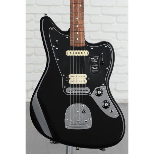  Fender Player Jaguar - Black with Pau Ferro Fingerboard Demo