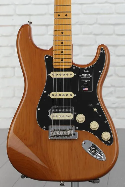 Fender American Professional II Stratocaster HSS - Roasted Pine with Maple Fingerboard