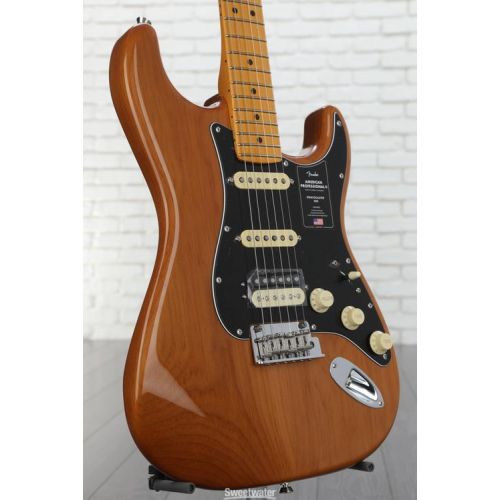  Fender American Professional II Stratocaster HSS - Roasted Pine with Maple Fingerboard